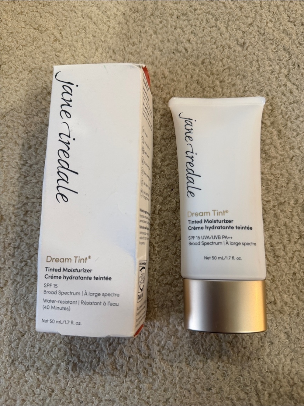 jane iredale Dream Tint Tinted Moisturizer - Medium Dark USED ONCE